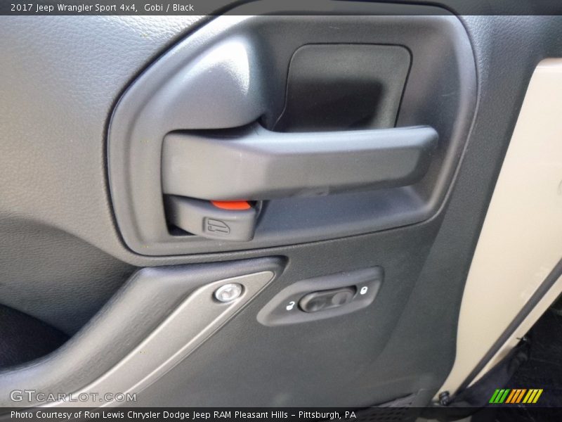 Gobi / Black 2017 Jeep Wrangler Sport 4x4