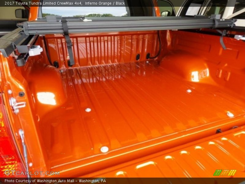 Inferno Orange / Black 2017 Toyota Tundra Limited CrewMax 4x4