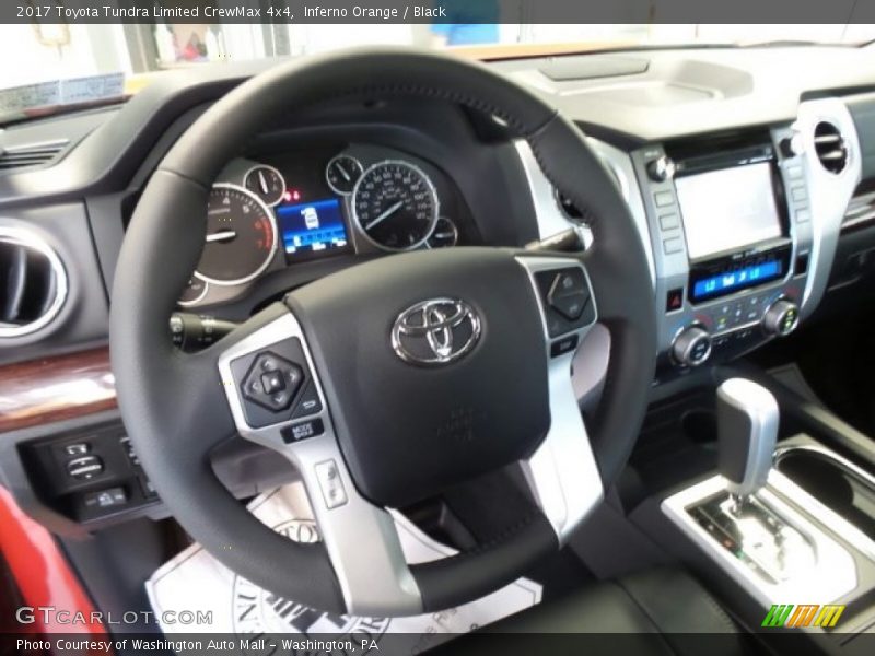 Inferno Orange / Black 2017 Toyota Tundra Limited CrewMax 4x4