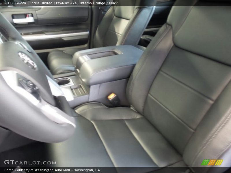 Inferno Orange / Black 2017 Toyota Tundra Limited CrewMax 4x4