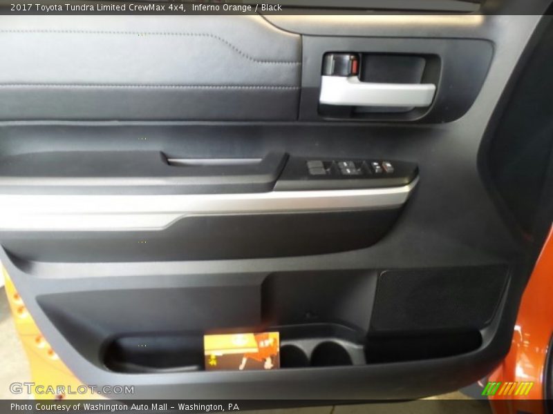 Inferno Orange / Black 2017 Toyota Tundra Limited CrewMax 4x4