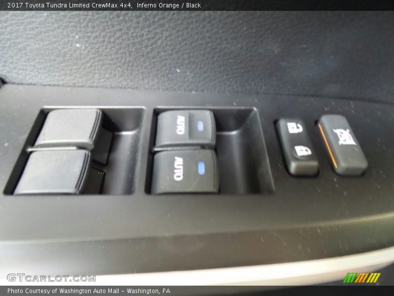 Inferno Orange / Black 2017 Toyota Tundra Limited CrewMax 4x4