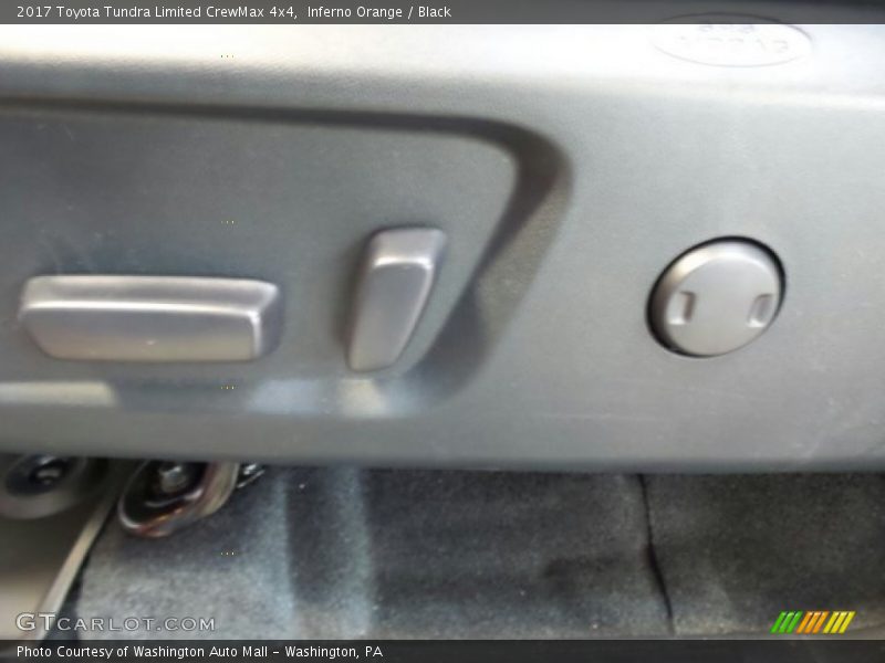 Inferno Orange / Black 2017 Toyota Tundra Limited CrewMax 4x4