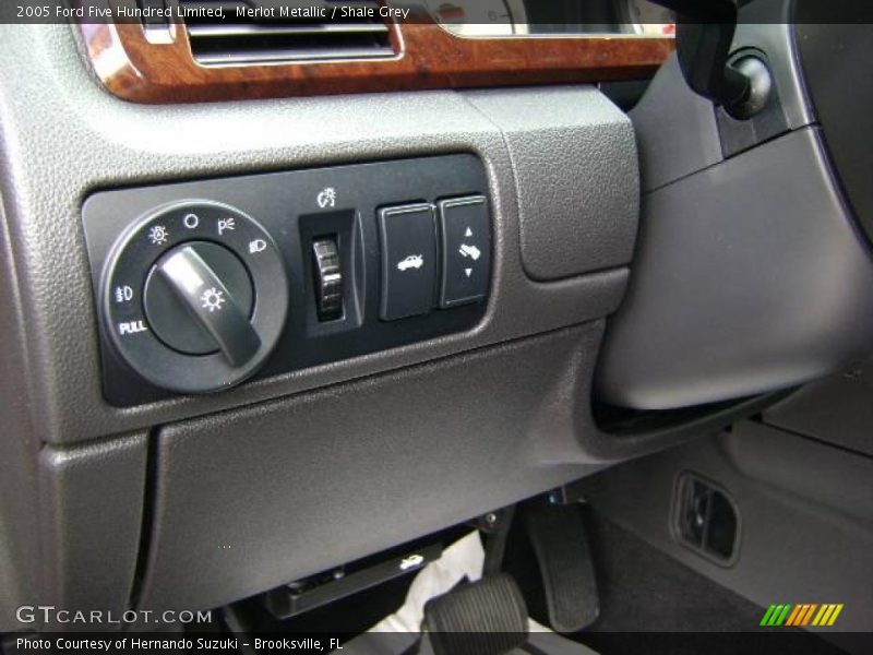 Merlot Metallic / Shale Grey 2005 Ford Five Hundred Limited