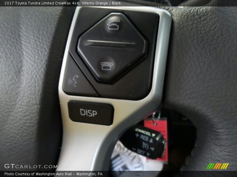 Inferno Orange / Black 2017 Toyota Tundra Limited CrewMax 4x4