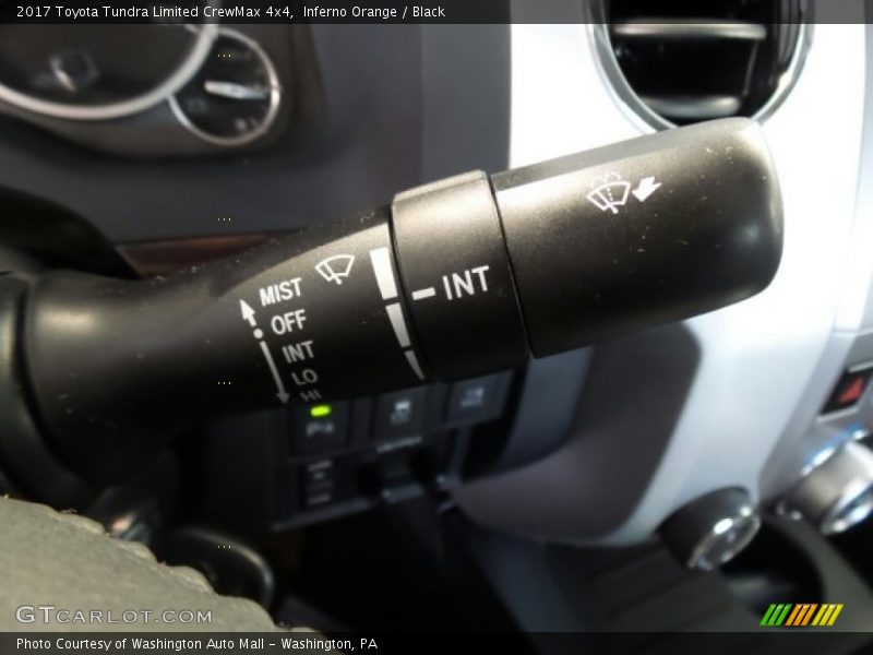 Inferno Orange / Black 2017 Toyota Tundra Limited CrewMax 4x4