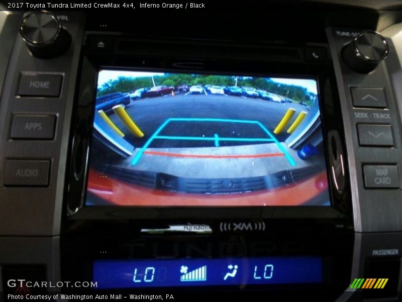 Inferno Orange / Black 2017 Toyota Tundra Limited CrewMax 4x4