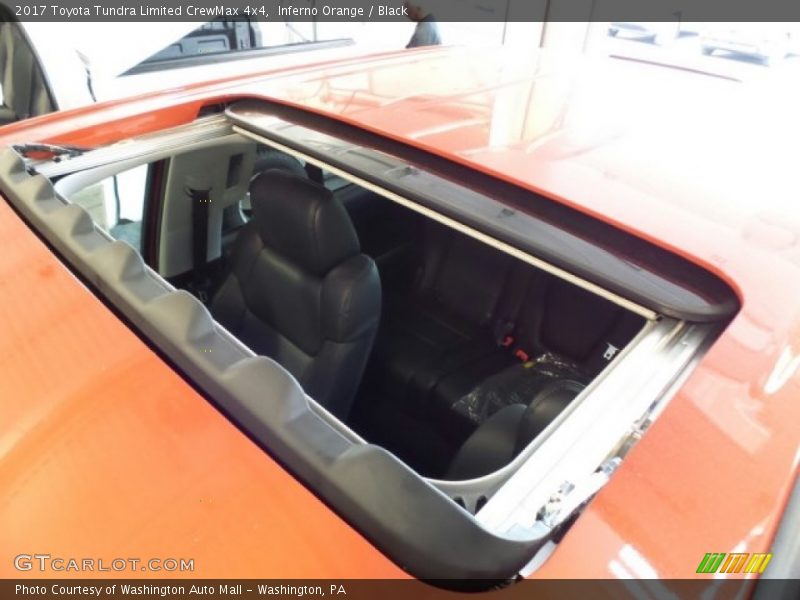 Inferno Orange / Black 2017 Toyota Tundra Limited CrewMax 4x4