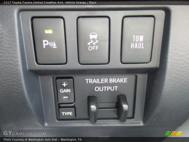 Inferno Orange / Black 2017 Toyota Tundra Limited CrewMax 4x4