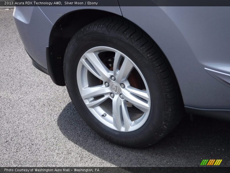 Silver Moon / Ebony 2013 Acura RDX Technology AWD