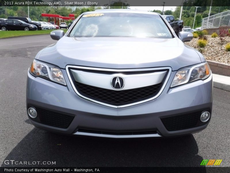 Silver Moon / Ebony 2013 Acura RDX Technology AWD