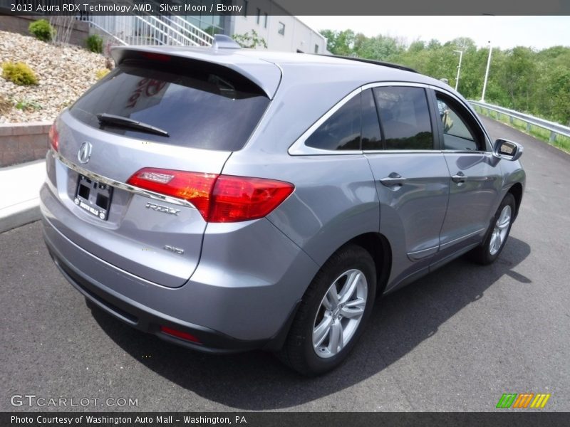 Silver Moon / Ebony 2013 Acura RDX Technology AWD