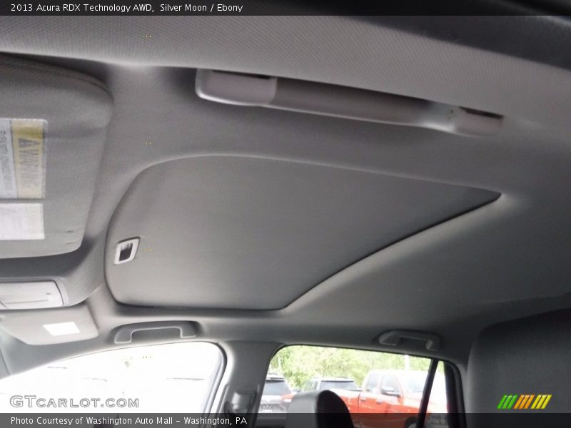 Silver Moon / Ebony 2013 Acura RDX Technology AWD