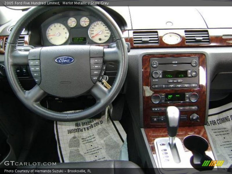 Merlot Metallic / Shale Grey 2005 Ford Five Hundred Limited