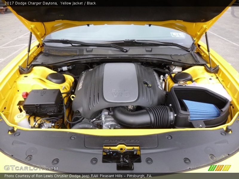 Yellow Jacket / Black 2017 Dodge Charger Daytona