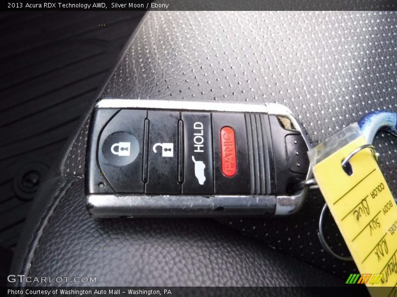 Silver Moon / Ebony 2013 Acura RDX Technology AWD