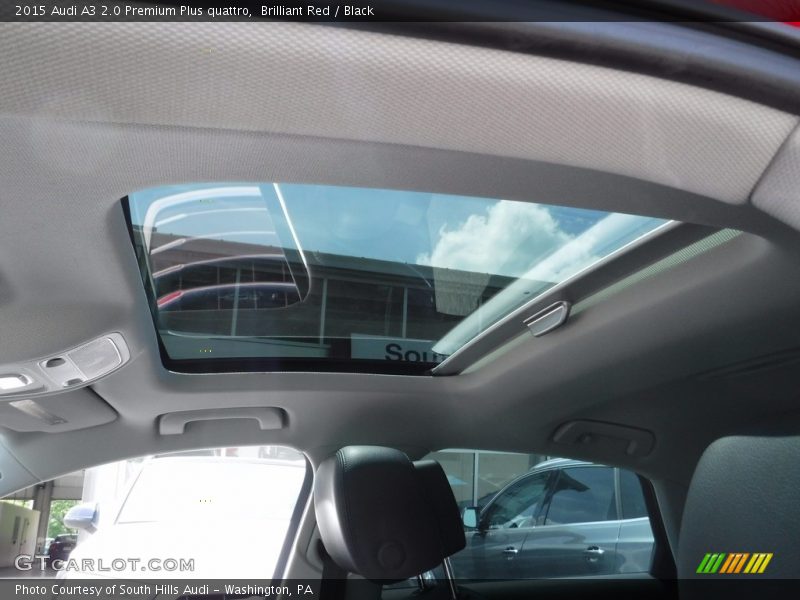 Brilliant Red / Black 2015 Audi A3 2.0 Premium Plus quattro