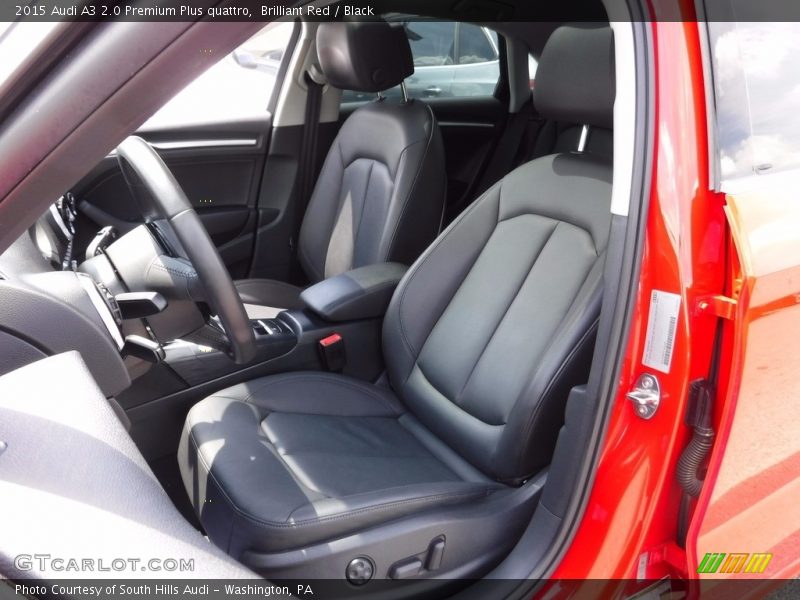 Brilliant Red / Black 2015 Audi A3 2.0 Premium Plus quattro