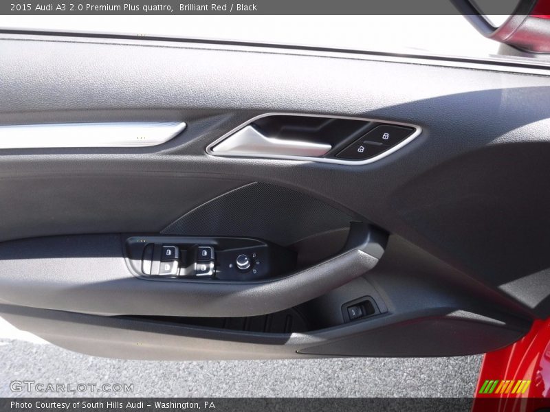 Brilliant Red / Black 2015 Audi A3 2.0 Premium Plus quattro