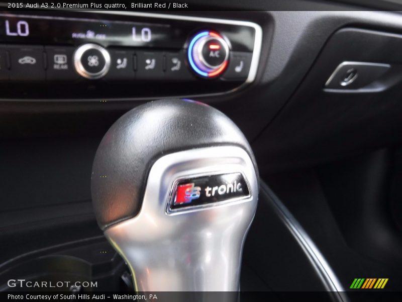 Brilliant Red / Black 2015 Audi A3 2.0 Premium Plus quattro
