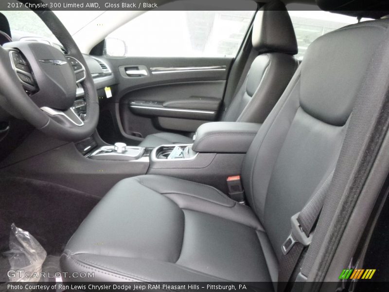 Gloss Black / Black 2017 Chrysler 300 Limited AWD