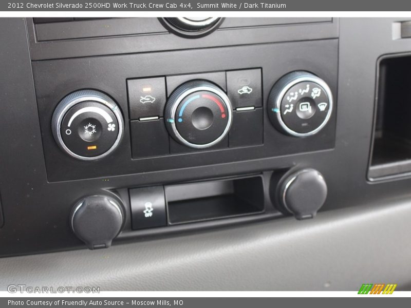 Summit White / Dark Titanium 2012 Chevrolet Silverado 2500HD Work Truck Crew Cab 4x4