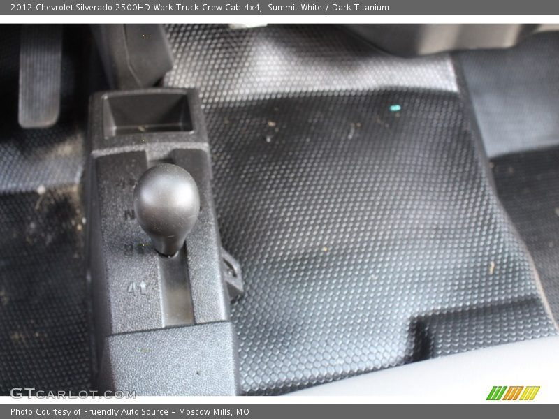 Summit White / Dark Titanium 2012 Chevrolet Silverado 2500HD Work Truck Crew Cab 4x4