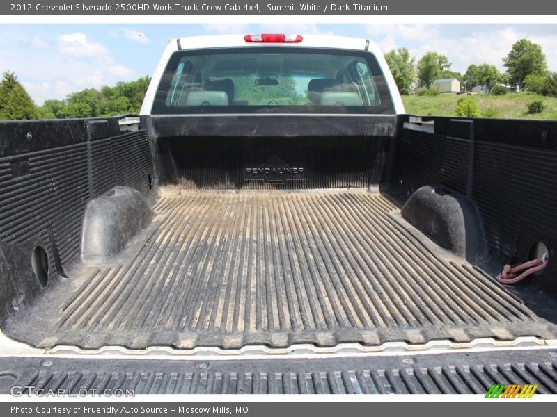 Summit White / Dark Titanium 2012 Chevrolet Silverado 2500HD Work Truck Crew Cab 4x4