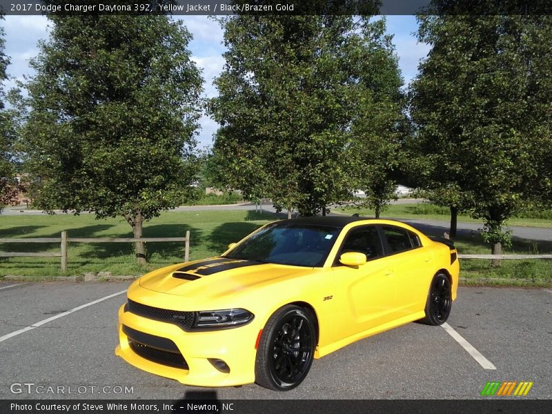 Yellow Jacket / Black/Brazen Gold 2017 Dodge Charger Daytona 392