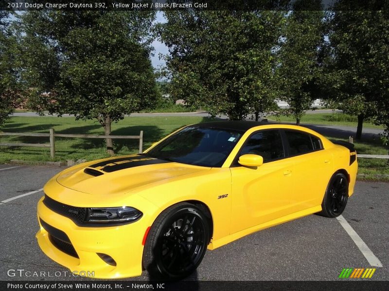 Yellow Jacket / Black/Brazen Gold 2017 Dodge Charger Daytona 392