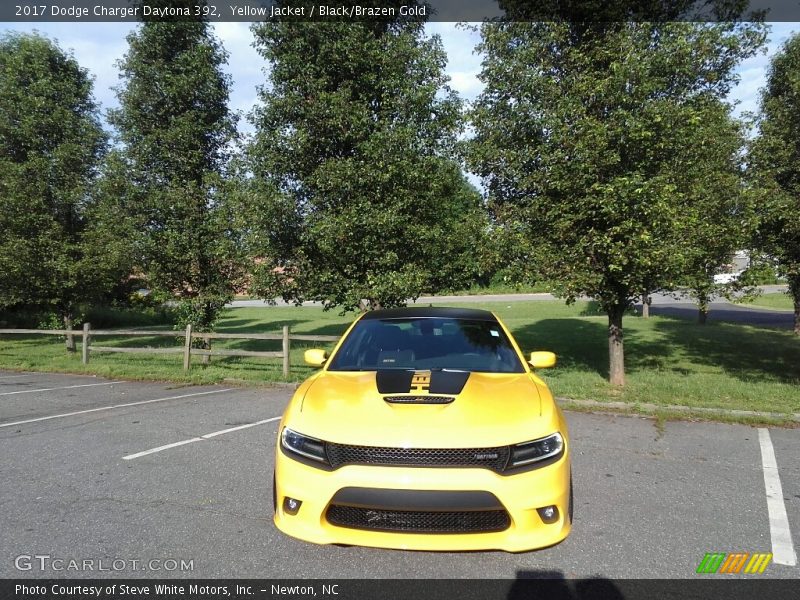 Yellow Jacket / Black/Brazen Gold 2017 Dodge Charger Daytona 392