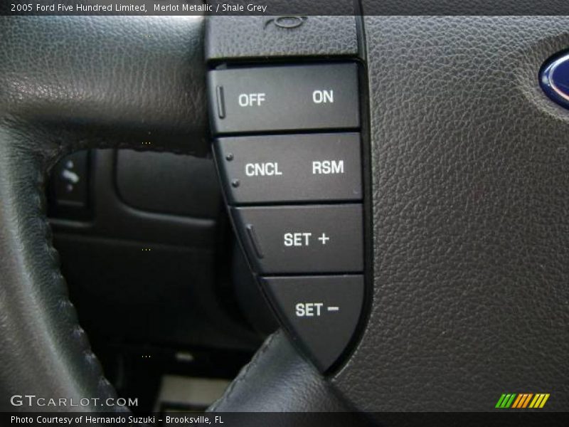 Merlot Metallic / Shale Grey 2005 Ford Five Hundred Limited