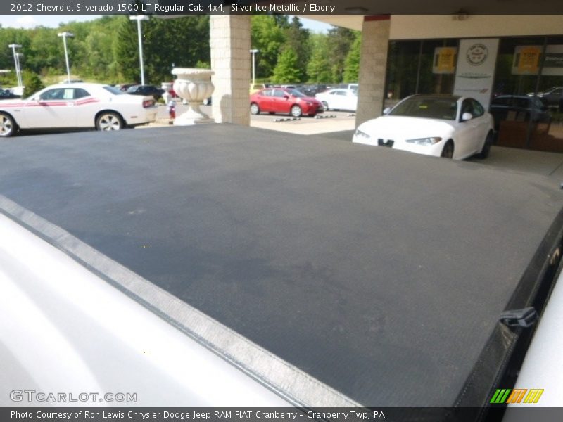 Silver Ice Metallic / Ebony 2012 Chevrolet Silverado 1500 LT Regular Cab 4x4
