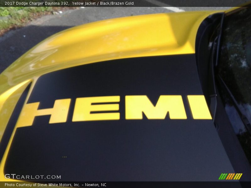 Yellow Jacket / Black/Brazen Gold 2017 Dodge Charger Daytona 392