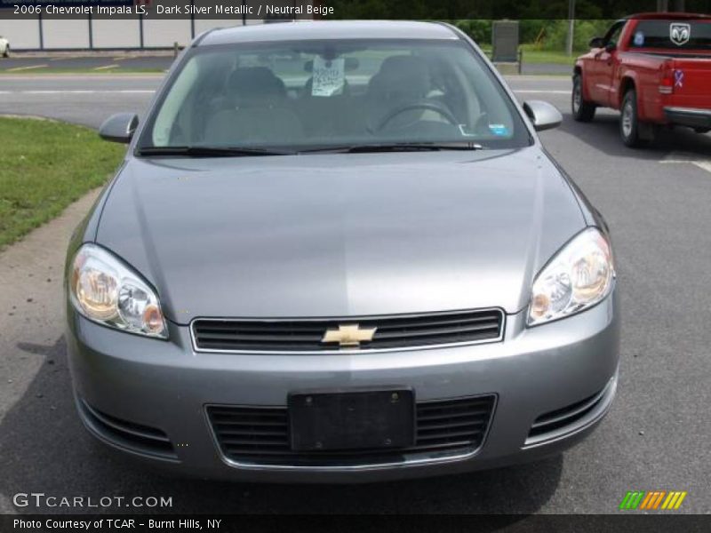 Dark Silver Metallic / Neutral Beige 2006 Chevrolet Impala LS