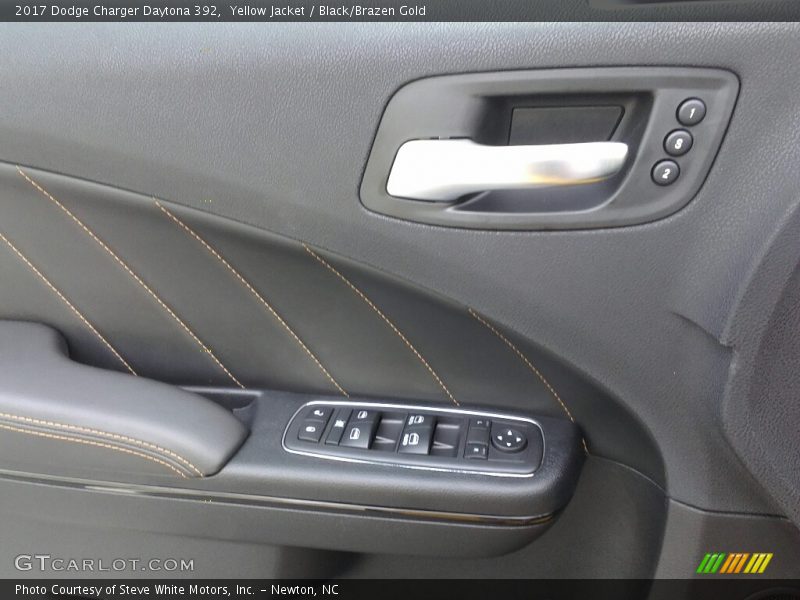 Yellow Jacket / Black/Brazen Gold 2017 Dodge Charger Daytona 392