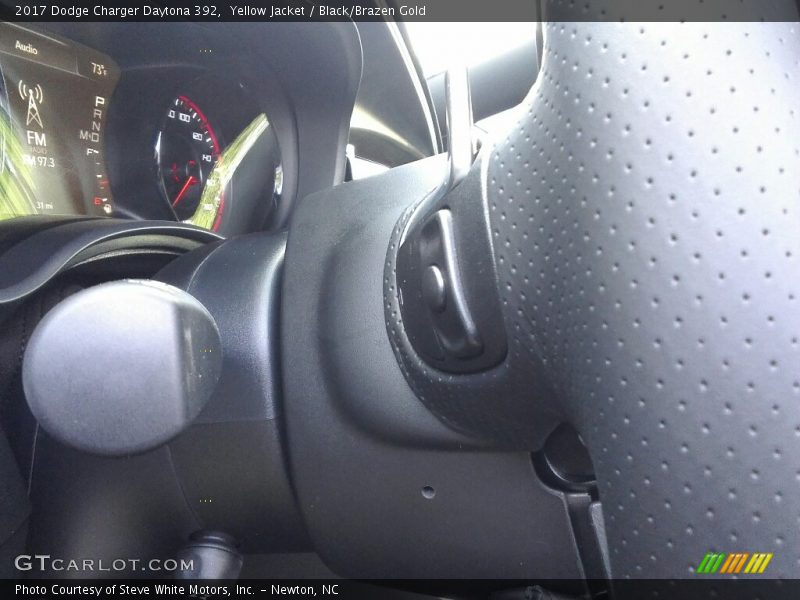 Yellow Jacket / Black/Brazen Gold 2017 Dodge Charger Daytona 392