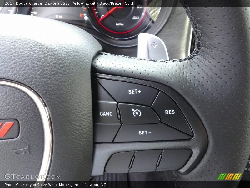 Yellow Jacket / Black/Brazen Gold 2017 Dodge Charger Daytona 392