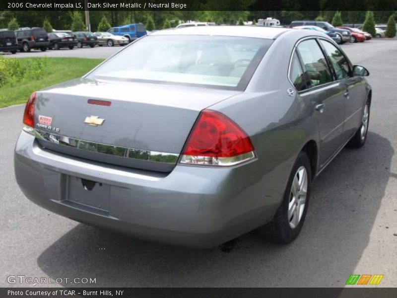 Dark Silver Metallic / Neutral Beige 2006 Chevrolet Impala LS