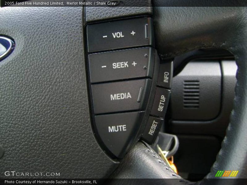 Merlot Metallic / Shale Grey 2005 Ford Five Hundred Limited