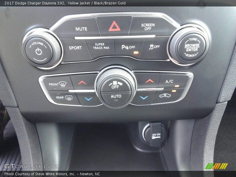Yellow Jacket / Black/Brazen Gold 2017 Dodge Charger Daytona 392