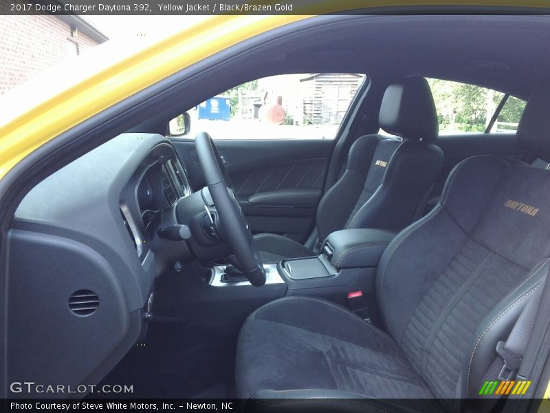 Yellow Jacket / Black/Brazen Gold 2017 Dodge Charger Daytona 392