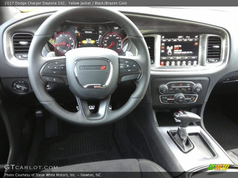 Yellow Jacket / Black/Brazen Gold 2017 Dodge Charger Daytona 392