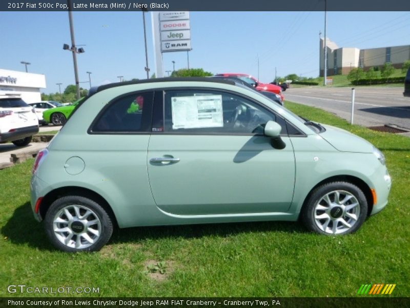  2017 500c Pop Latte Menta (Mint)