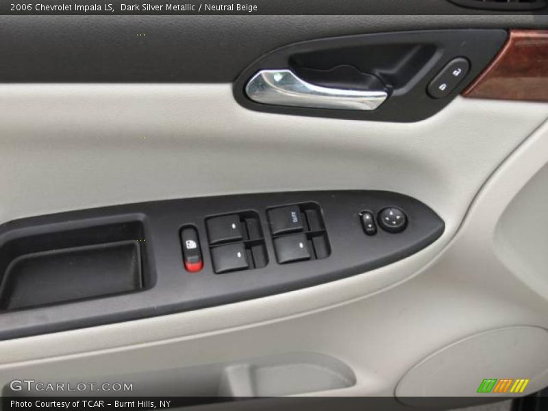 Dark Silver Metallic / Neutral Beige 2006 Chevrolet Impala LS