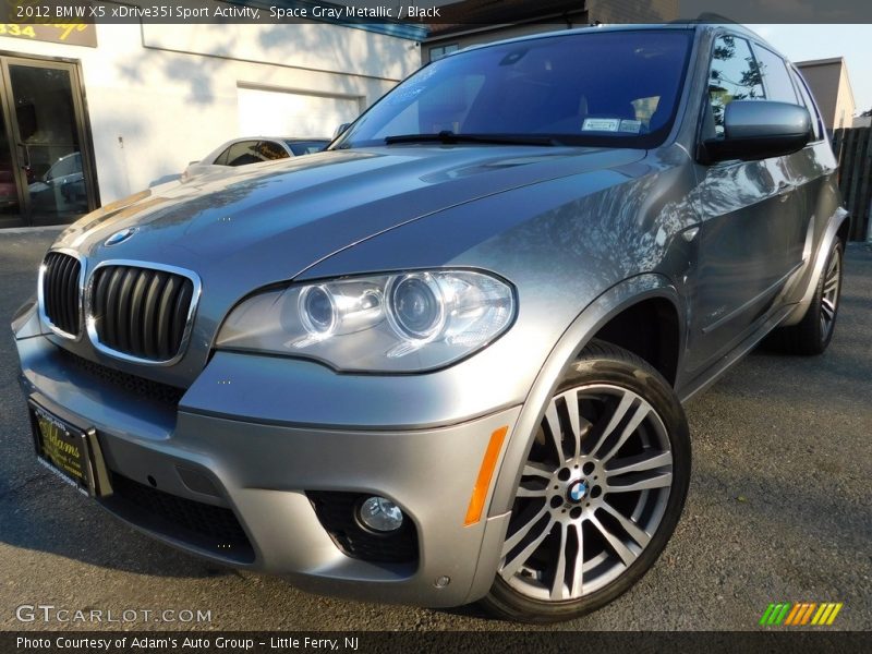 Space Gray Metallic / Black 2012 BMW X5 xDrive35i Sport Activity
