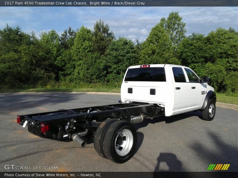 Bright White / Black/Diesel Gray 2017 Ram 4500 Tradesman Crew Cab Chassis