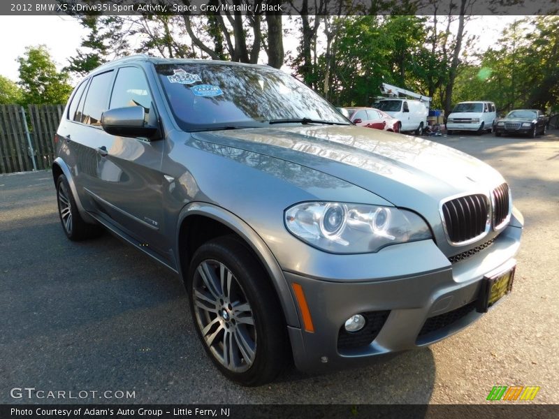 Space Gray Metallic / Black 2012 BMW X5 xDrive35i Sport Activity