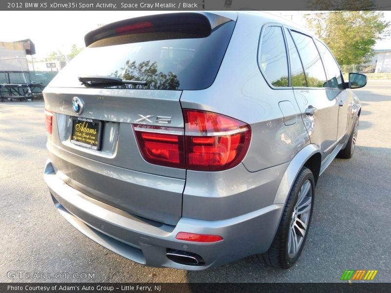 Space Gray Metallic / Black 2012 BMW X5 xDrive35i Sport Activity