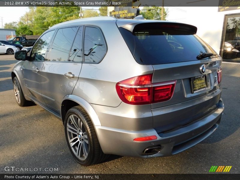 Space Gray Metallic / Black 2012 BMW X5 xDrive35i Sport Activity